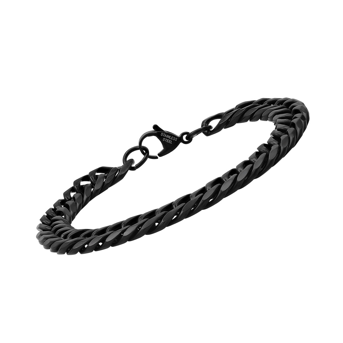 Midnight Ox Cuban Link Chain Bracelet