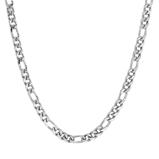 Slim Figaro Wheat Chain Necklace - Ruumur