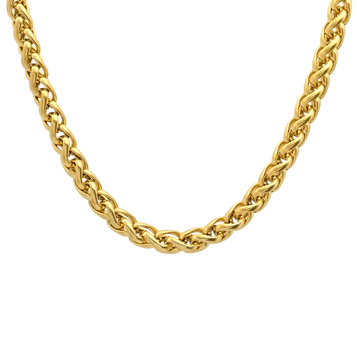 Classic Wheat Chain Necklace