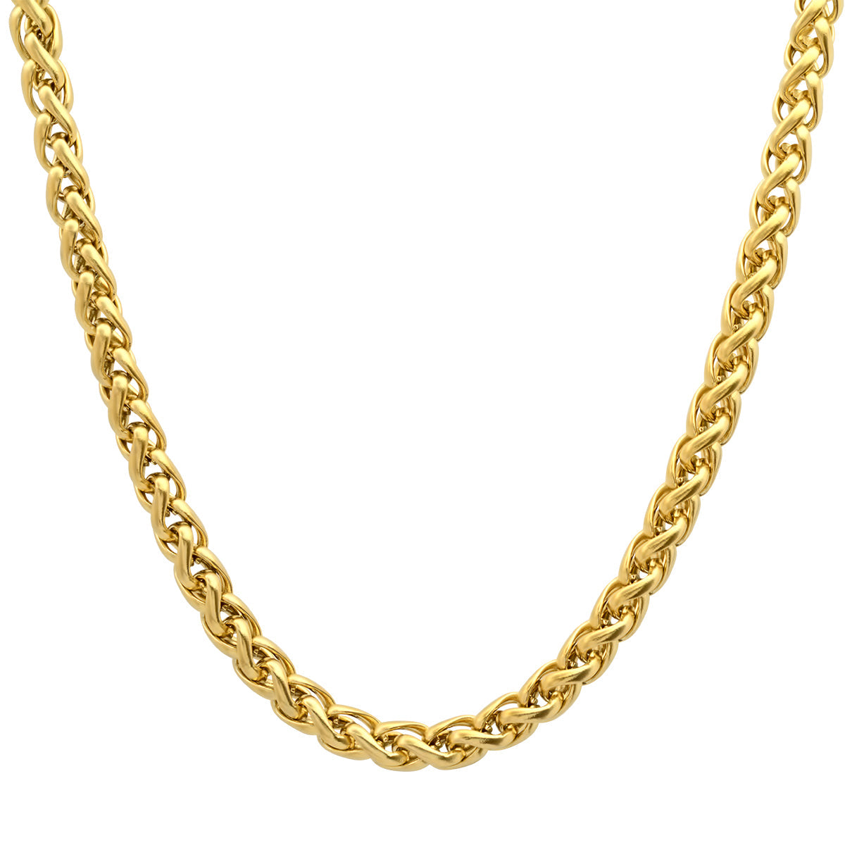 Classic Wheat Chain Necklace