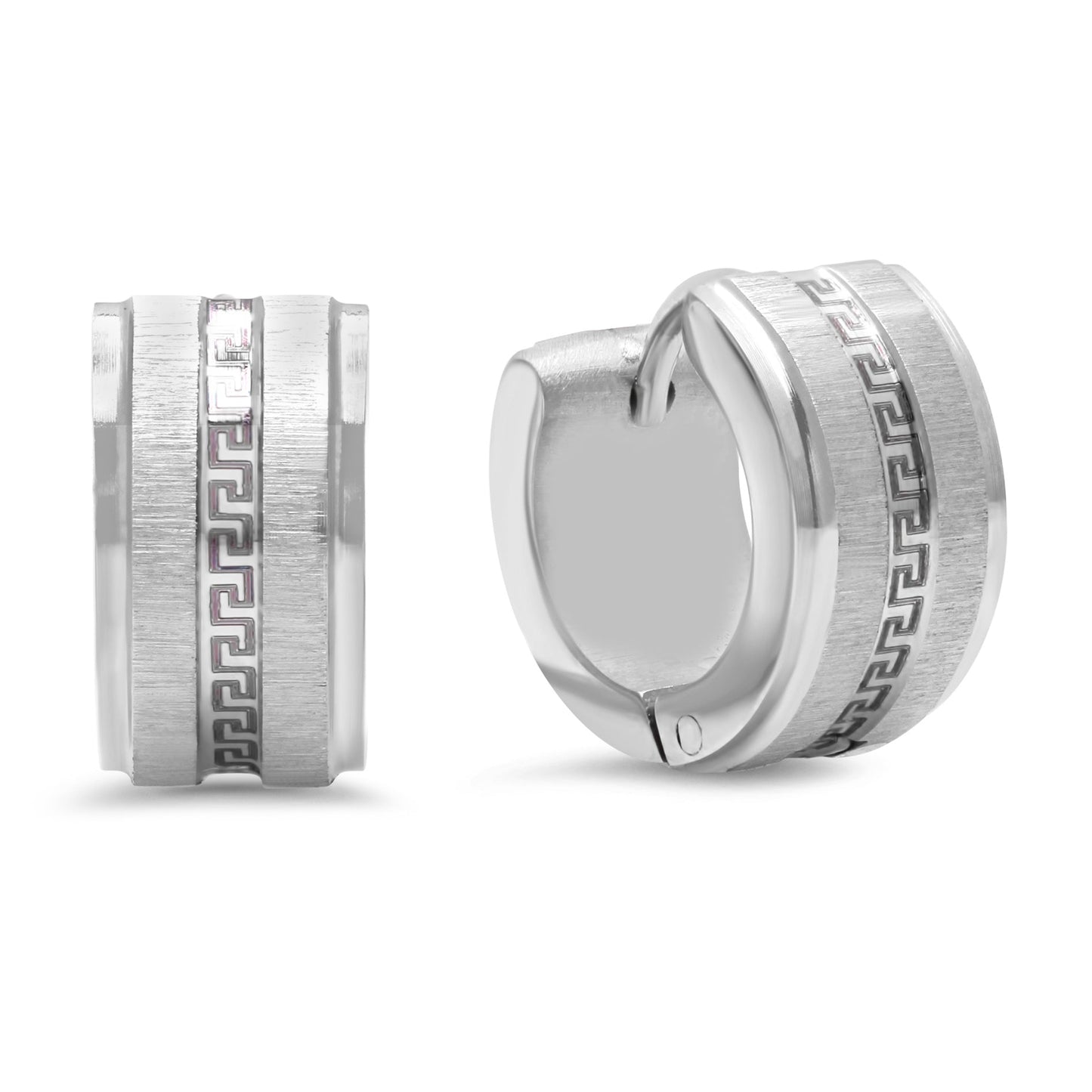 Apollo Wide Huggie Earrings