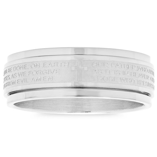 Lord's Prayer Structural Spinner Ring - Ruumur