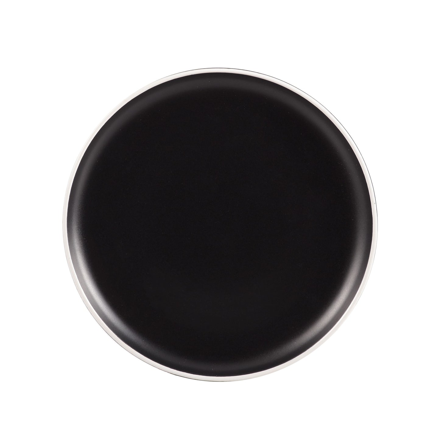 Safdie & Co. Dinnerset 12PC 2 Tone Cylinder Matte Black