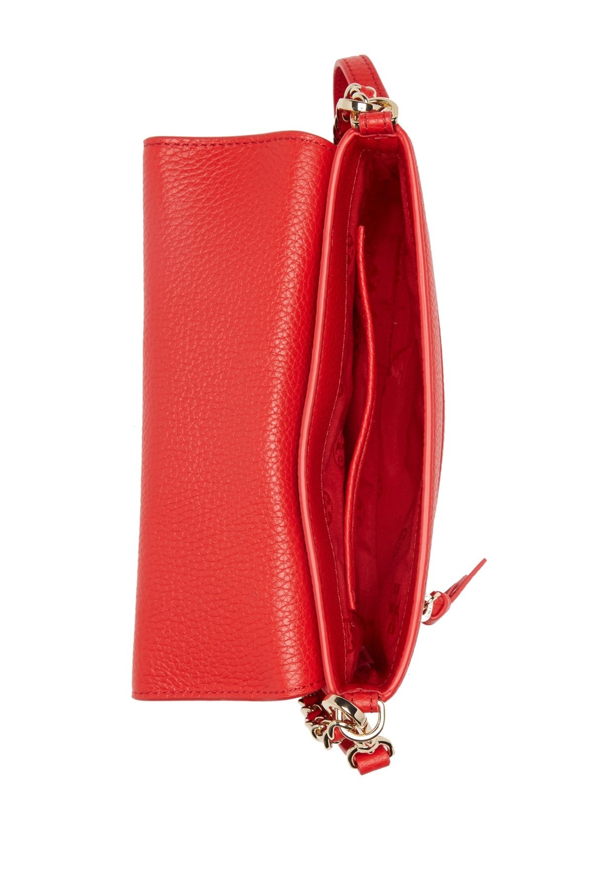 Tory Burch Brilliant Red Thea Clutch