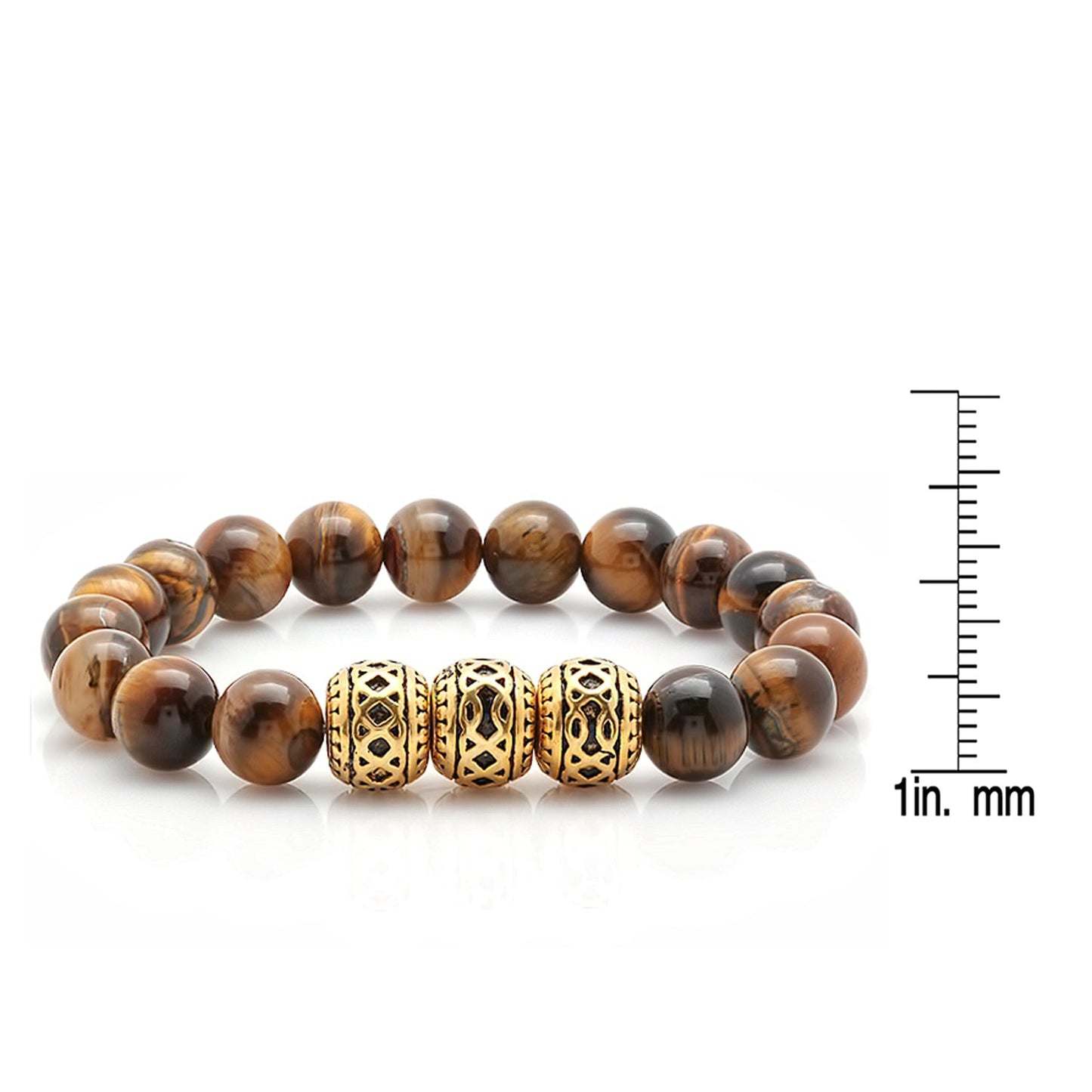 Moroccan Style Tiger Eye Beaded Bracelet