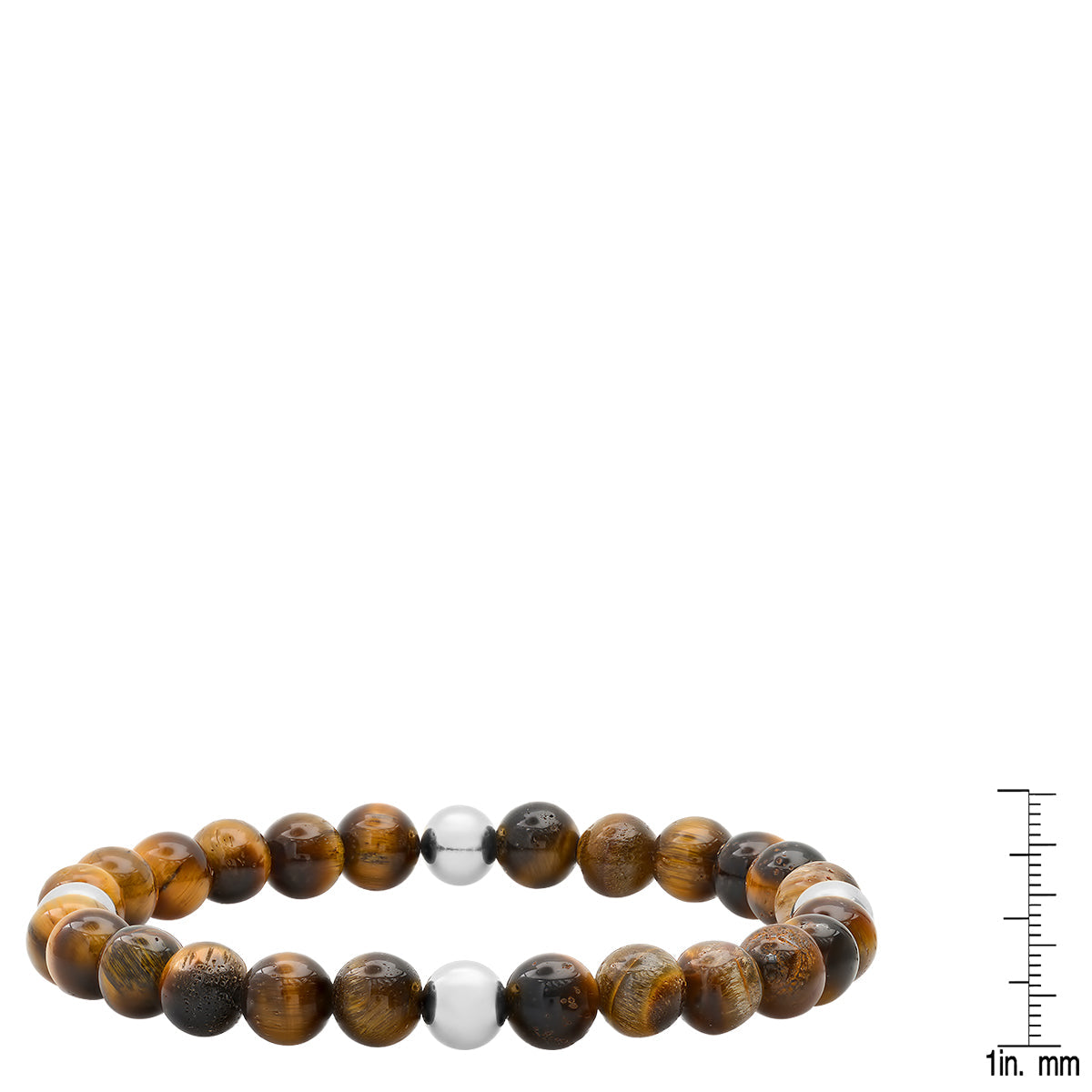 SteelTime Tiger Eye Stretch Bracelet