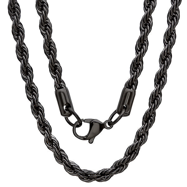 Twisted Rope Chain Necklace - Ruumur