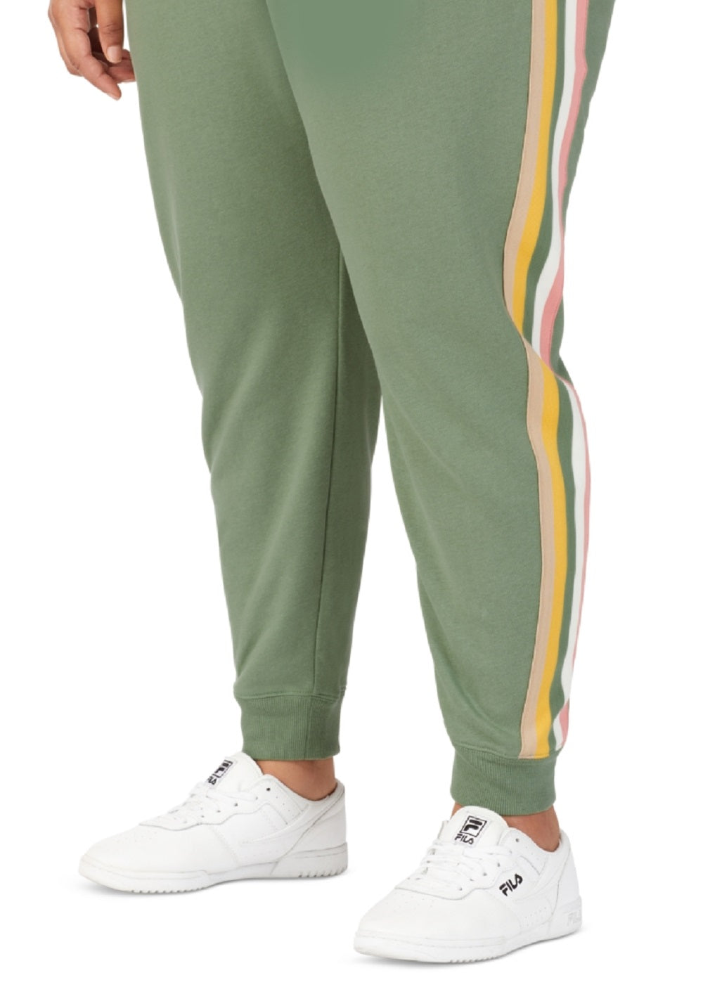 Fila Women's Clover Mid Rise Drawstring Jogger Green