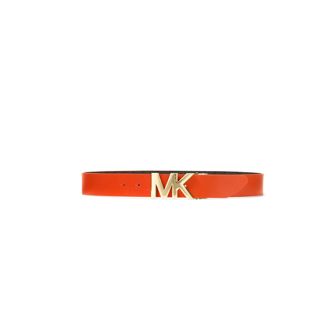 Michael Kors Reversible Logo and Leather Waist Belt