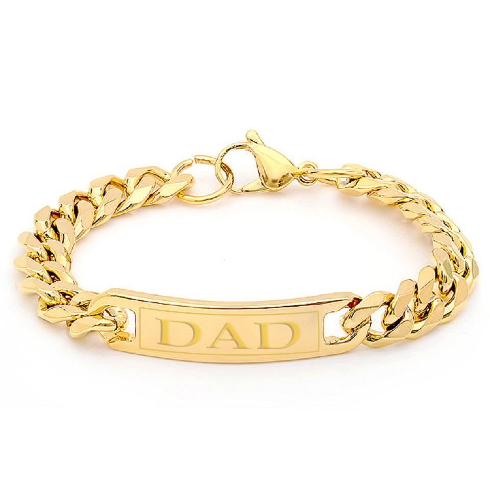 Classic XL Cuban Link ID Bracelet