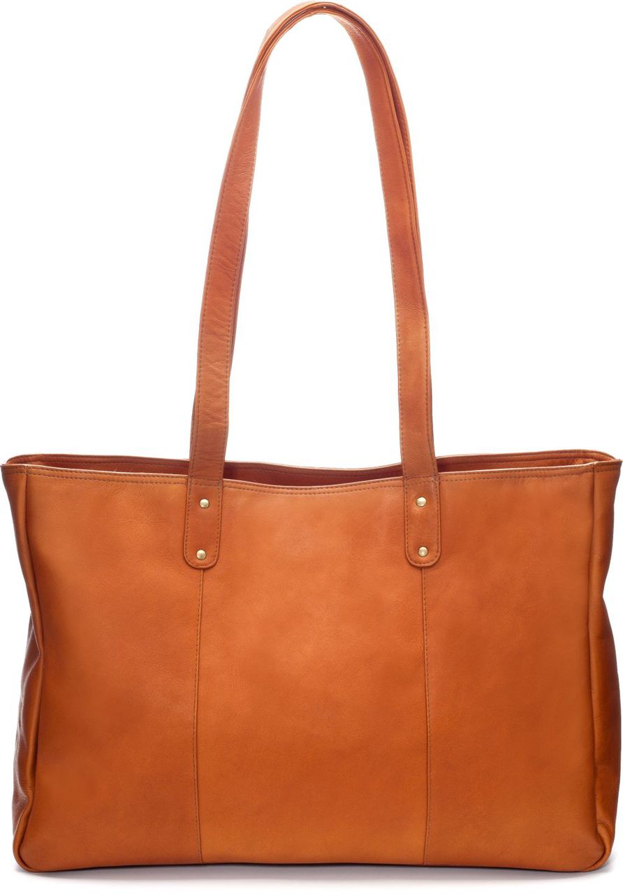 title:Le Donne Leather Traveler Tote;color:TAN