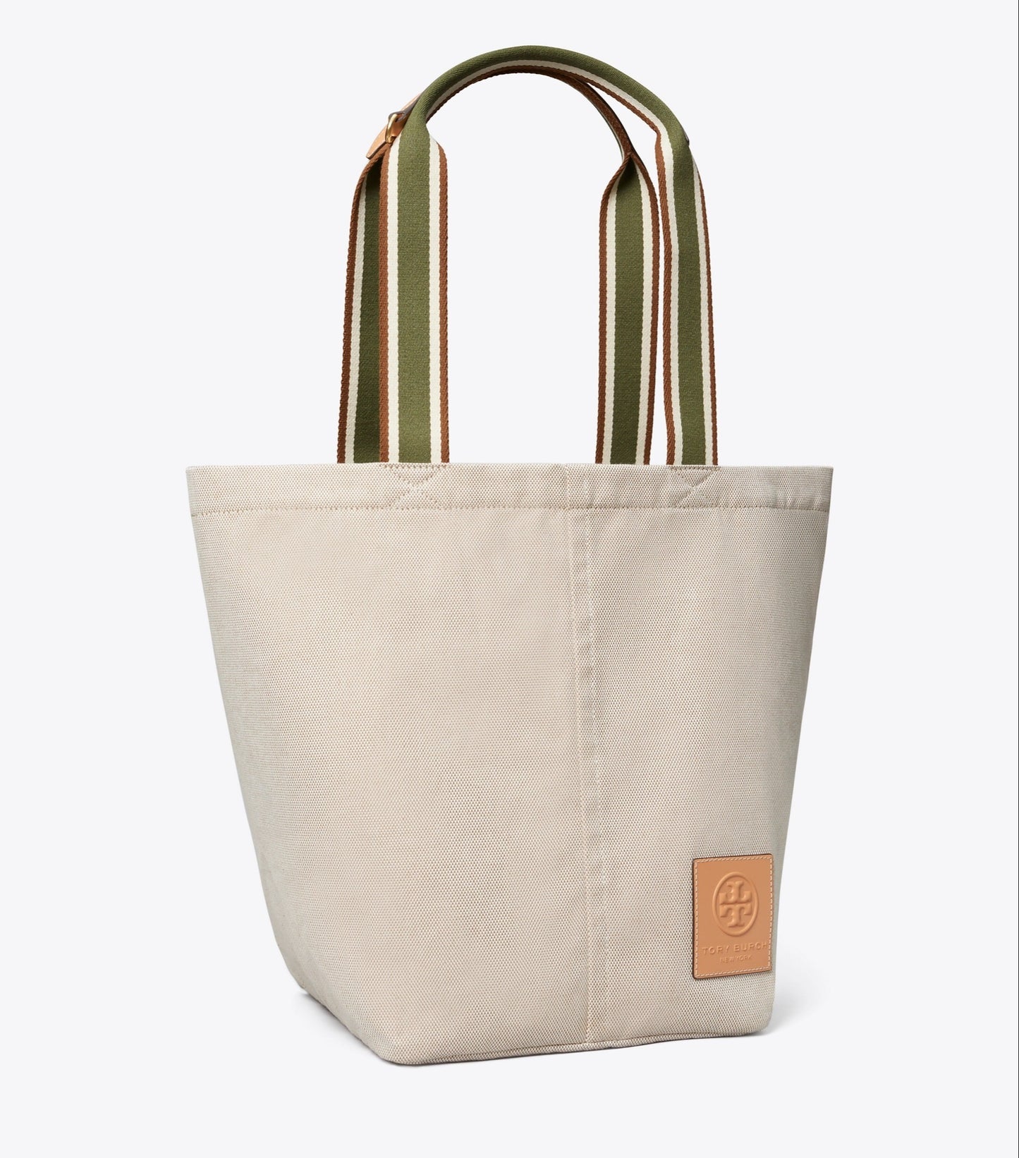 Tory Burch Natural Gracie Canvas Tote