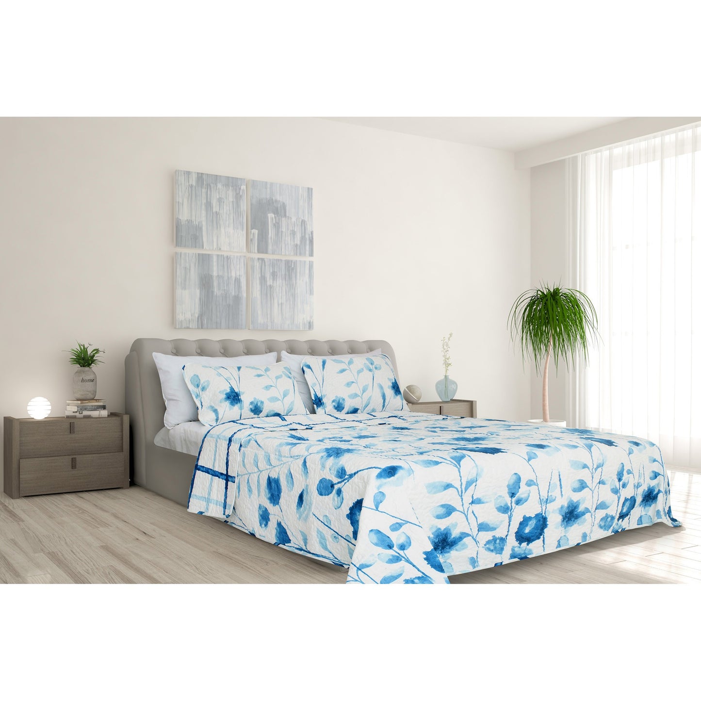 Safdie & Co. Quilt 3PC Set DQ Tivoli