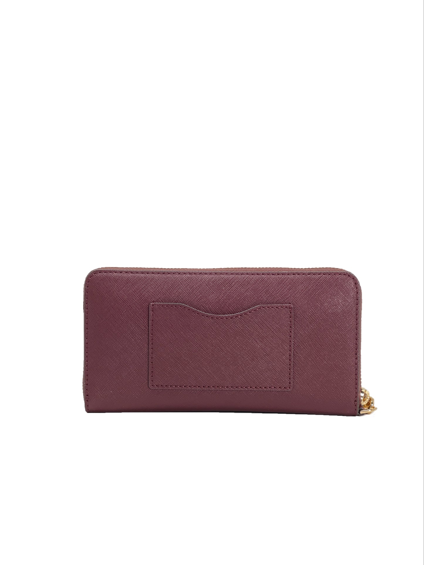 Tory Burch Claret Emerson Wristlet Zip Continental