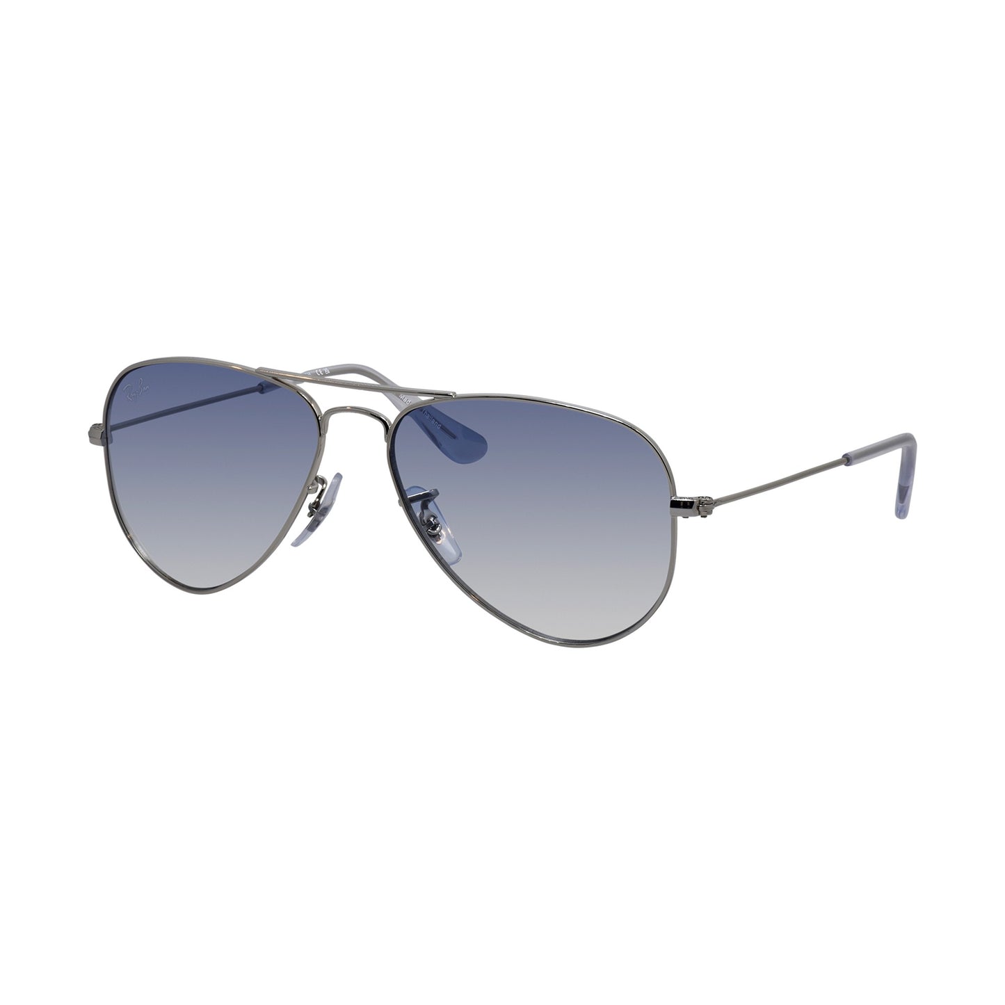 Ray-Ban Junior Unisex Polished Silver Sunglasses RJ_9506S_212/19_52mm