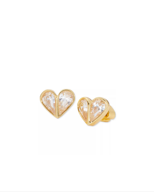 Kate Spade Heart Stud Earrings