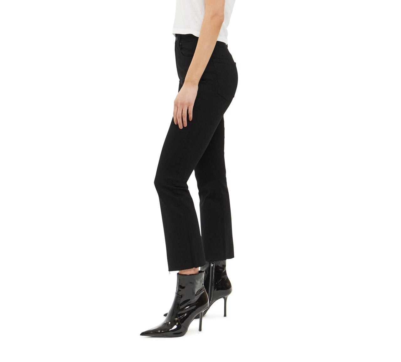 Articles of Society The Halle High Rise Cropped Flare Jeans