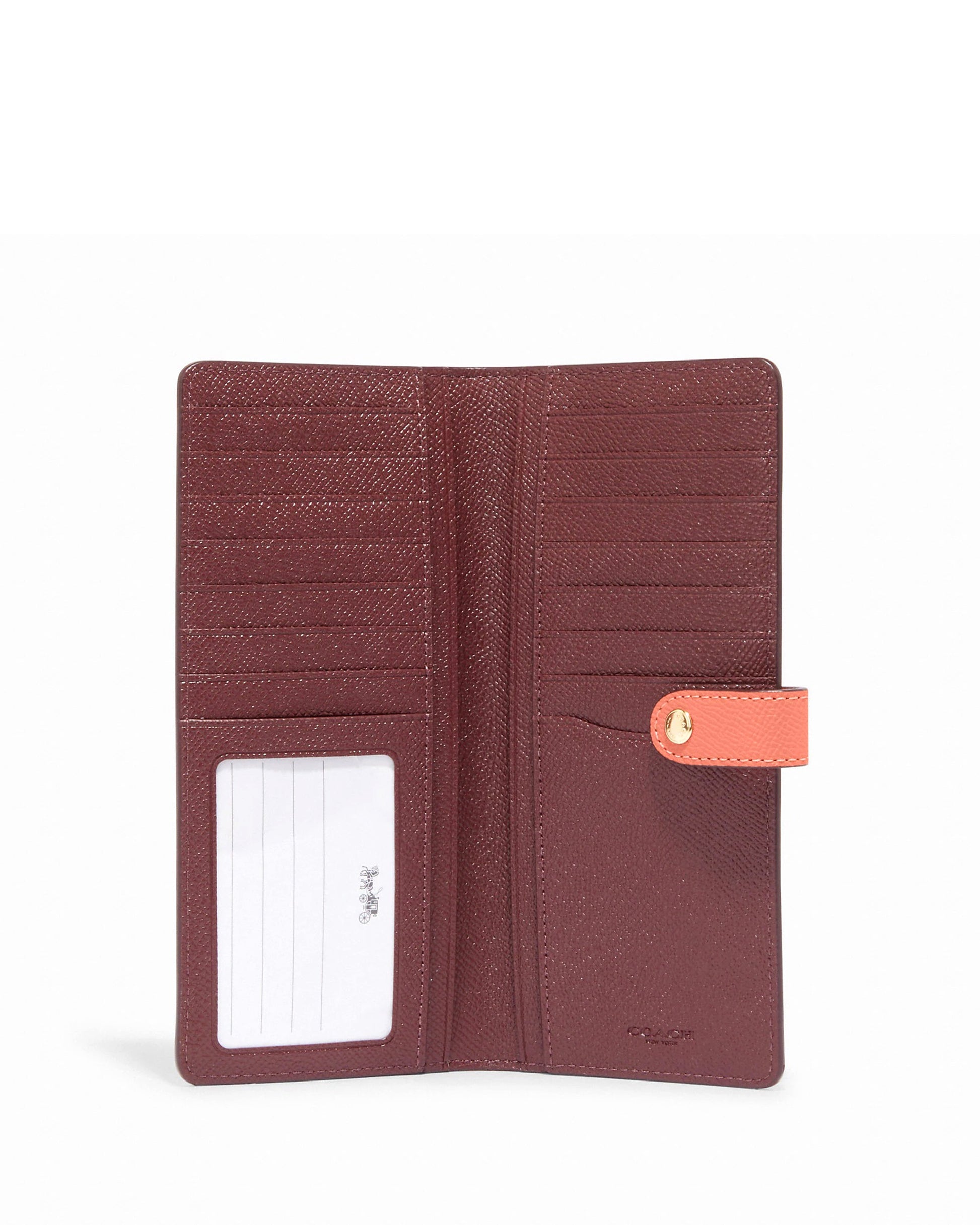 title:Coach Women's Slim Wallet;color:Light Coral