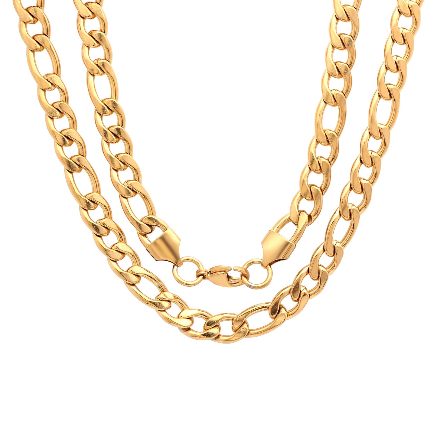 Classic Figaro Chain Necklace - Ruumur