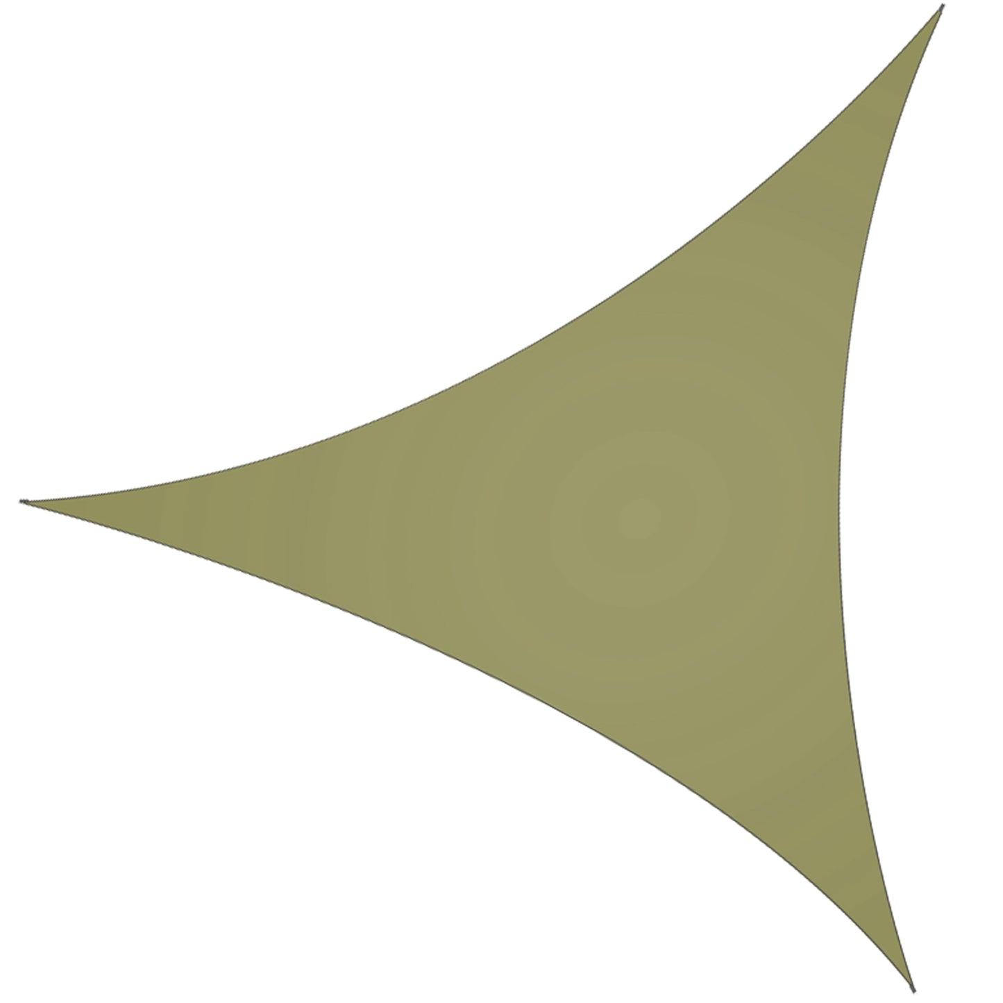 title:Shade Sail Patio Cover Shade Canopy Camping Sail Awning Sail Sunscreen Shelter Triangle Cover For Kindergarten Playground Outdoor;color:Army Green