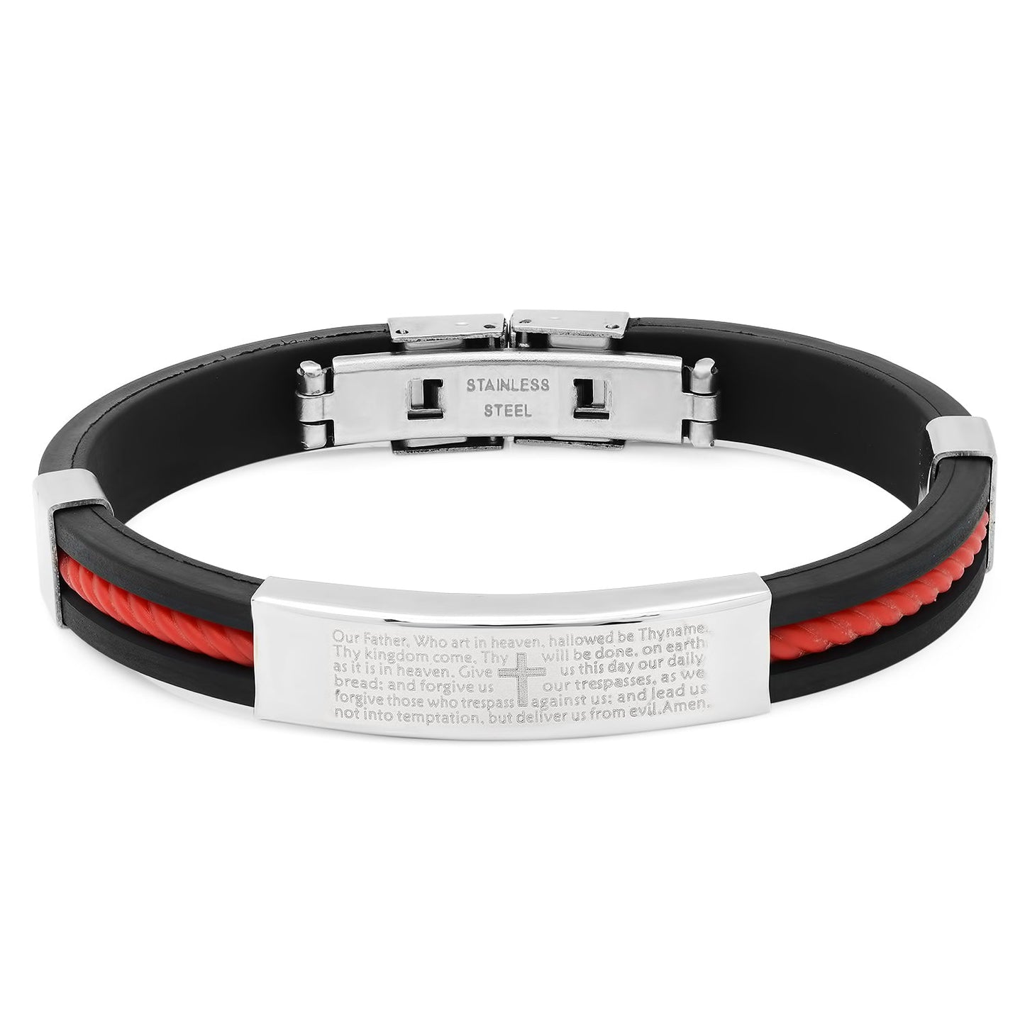 Lord's Prayer Lasso ID Bracelet - Ruumur