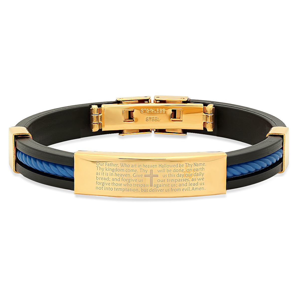 Lord's Prayer Lasso ID Bracelet - Ruumur