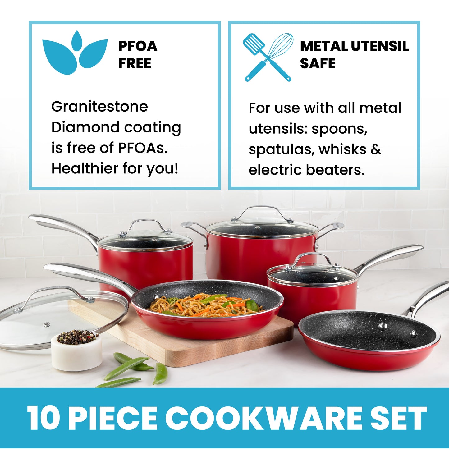 10-Piece Cookware Set