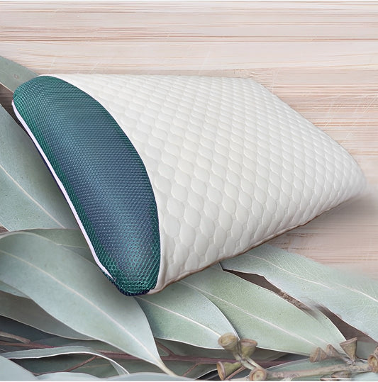 Memory Foam Pillow Infused with Eucalyptus 16"x24"x4"