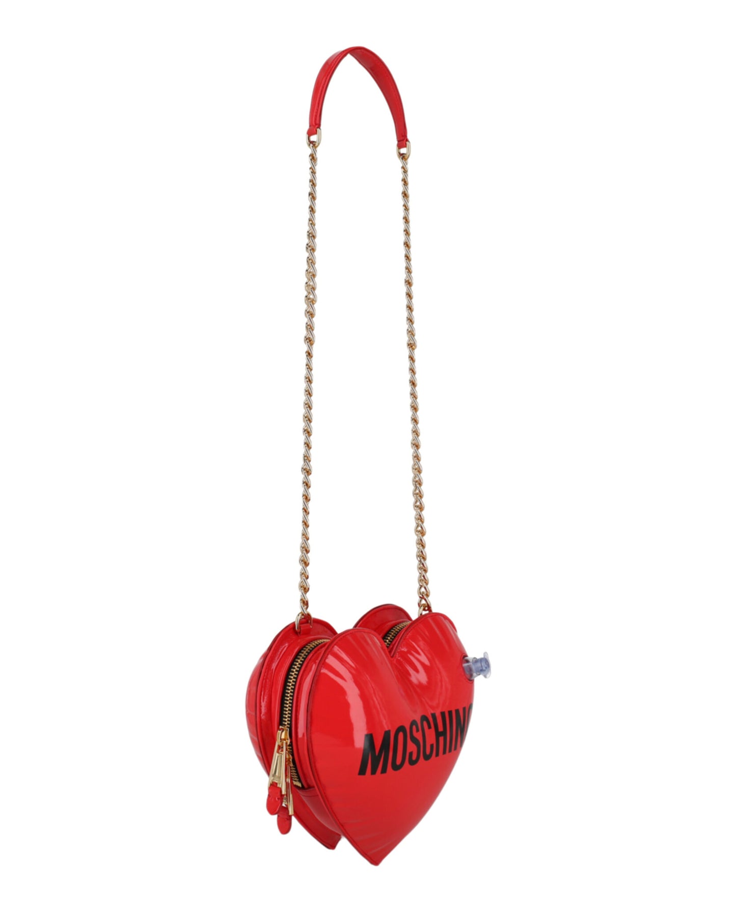 title:Heart Shaped Shoulder Bag;color:Red