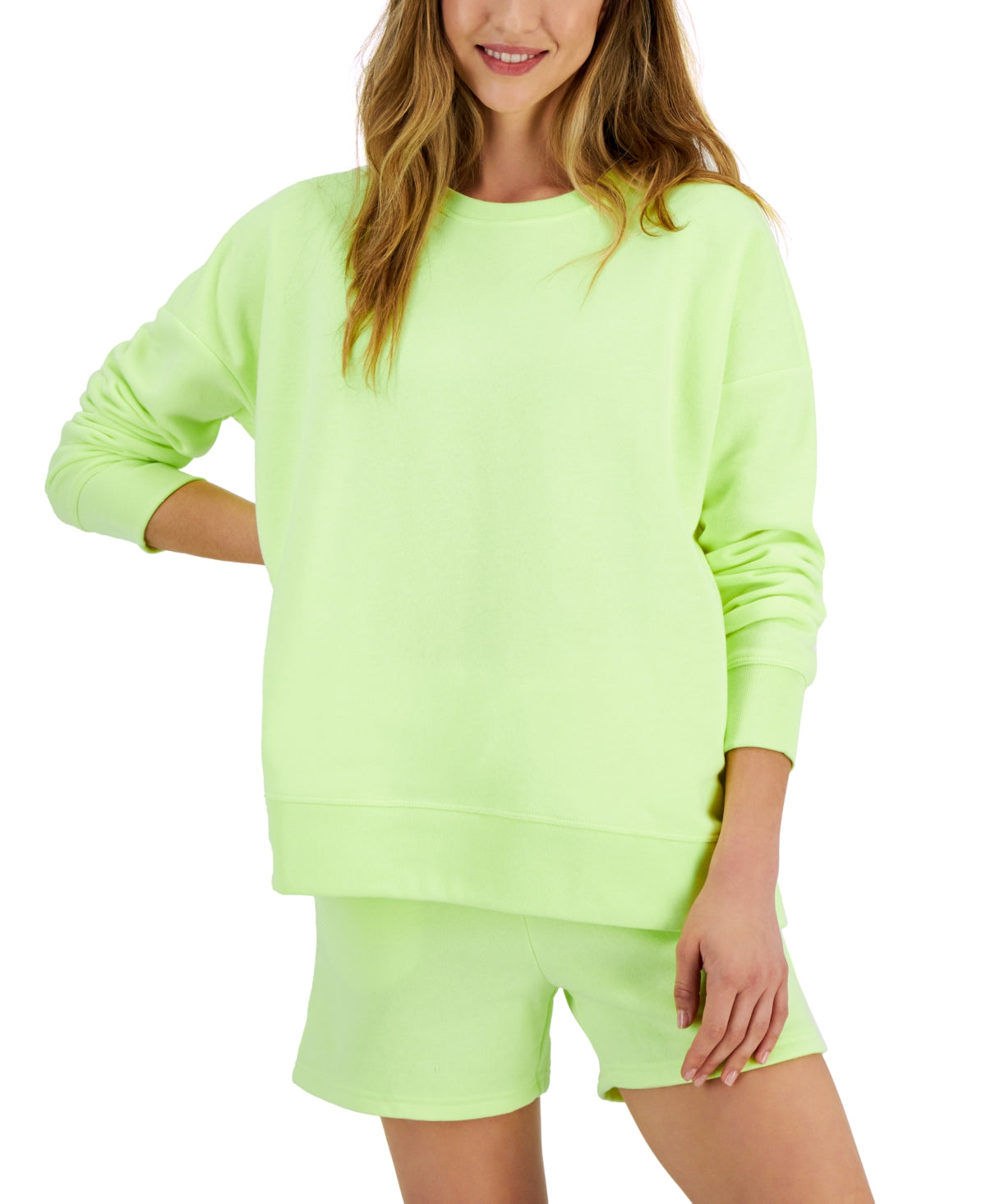 ID Ideology Women's Fleece Sweatshirt Green