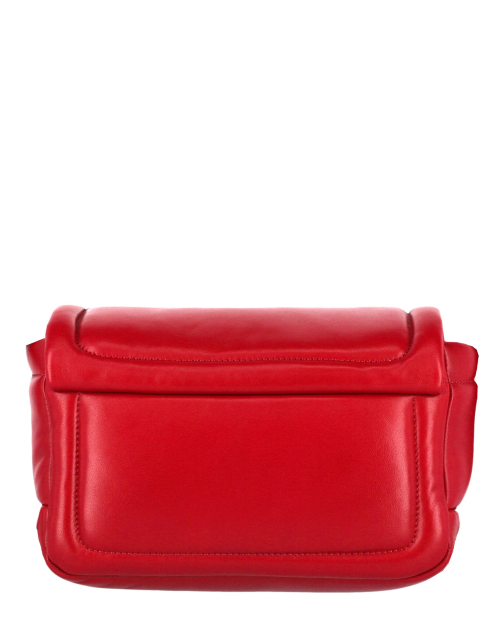 title:Moschino Balloon Lettering Crossbody Bag;color:Red