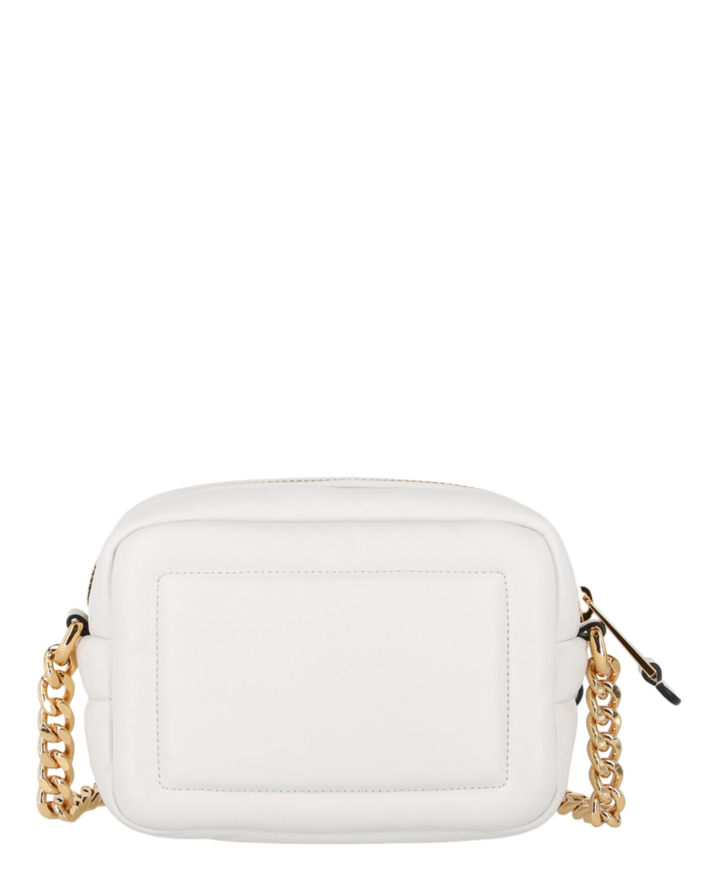 title:Moschino Balloon Lettering Crossbody Bag;color:White