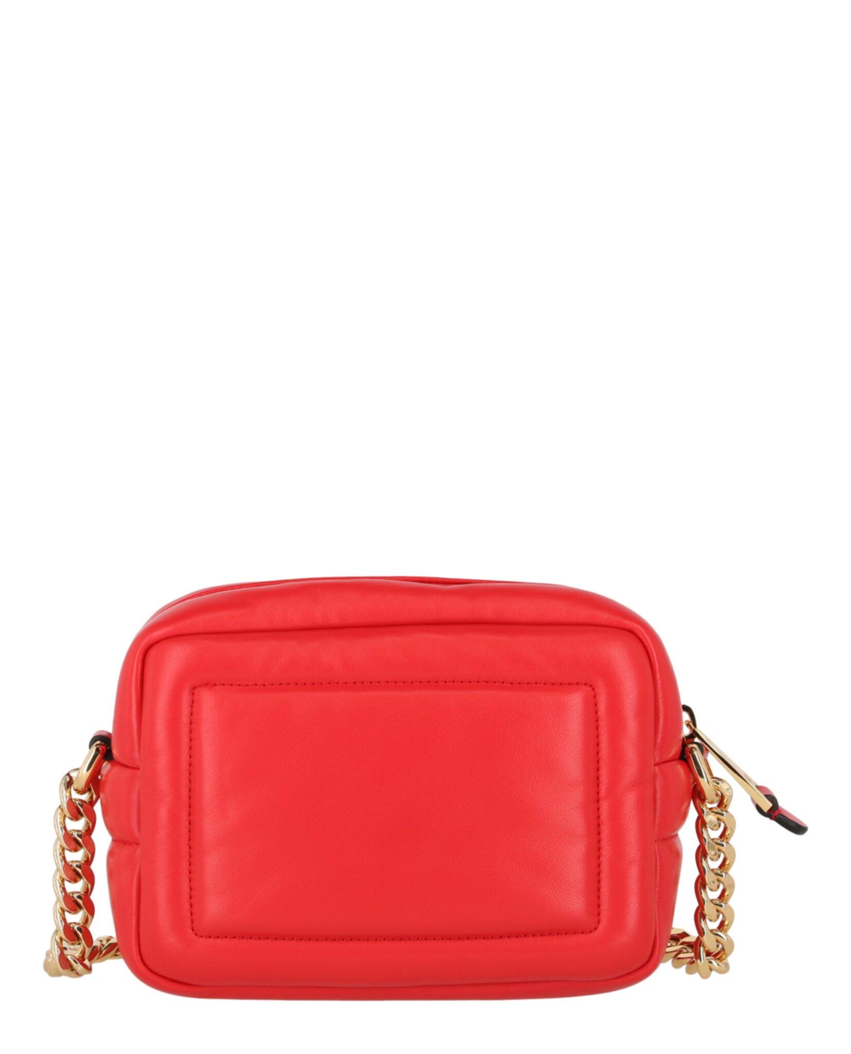 title:Moschino Balloon Lettering Crossbody Bag;color:Bright Red