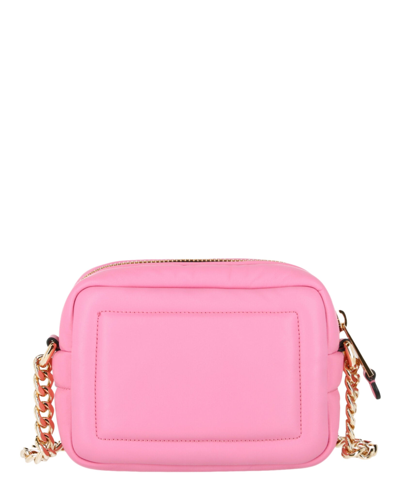 title:Moschino Balloon Lettering Crossbody Bag;color:Fuchsia Pink