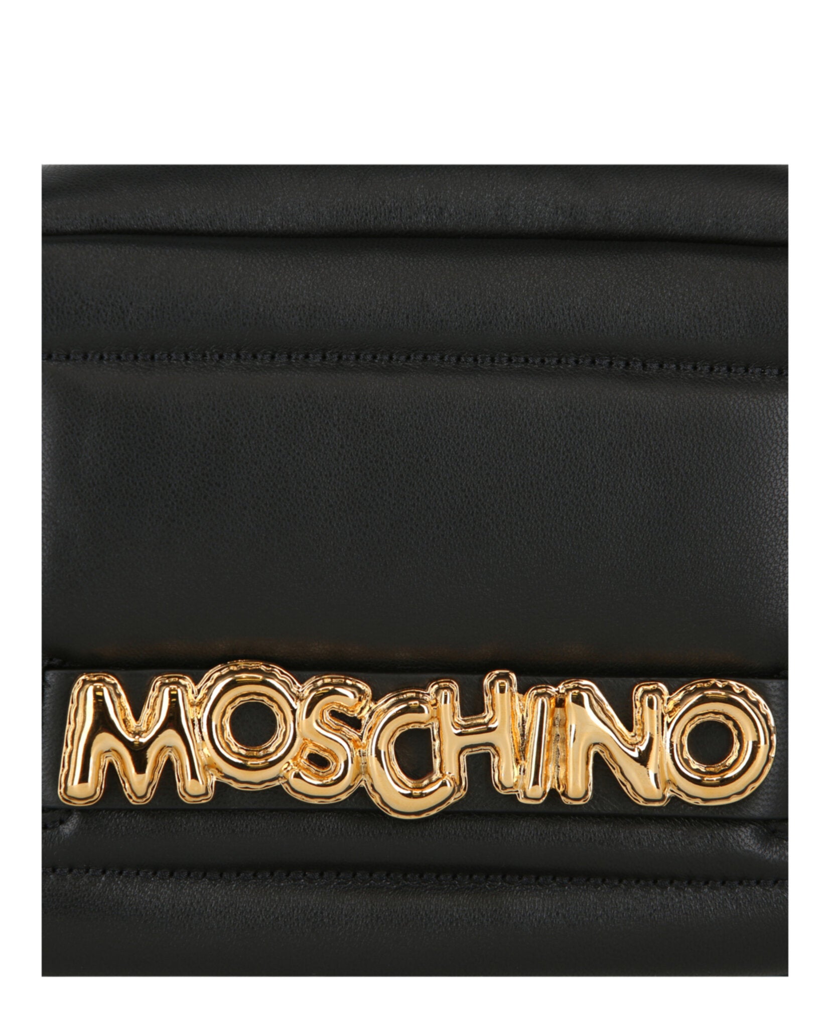 title:Moschino Balloon Lettering Crossbody Bag;color:Fantasy Print Black 2