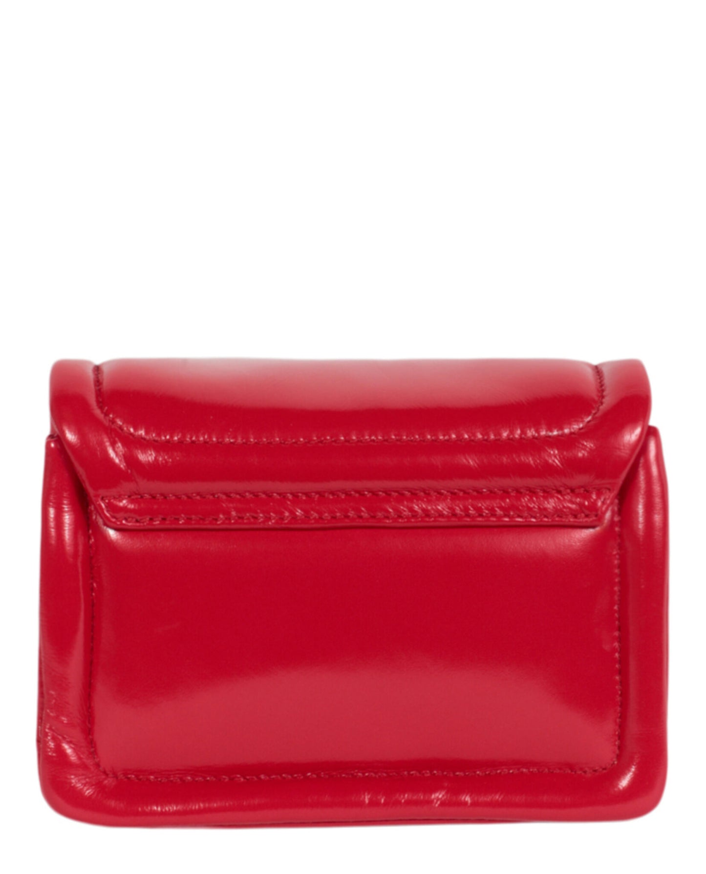 title:M Balloon Shoulder Bag;color:Red