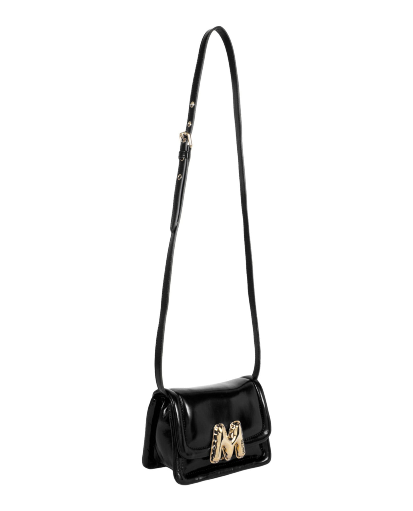 title:M Balloon Shoulder Bag;color:Black