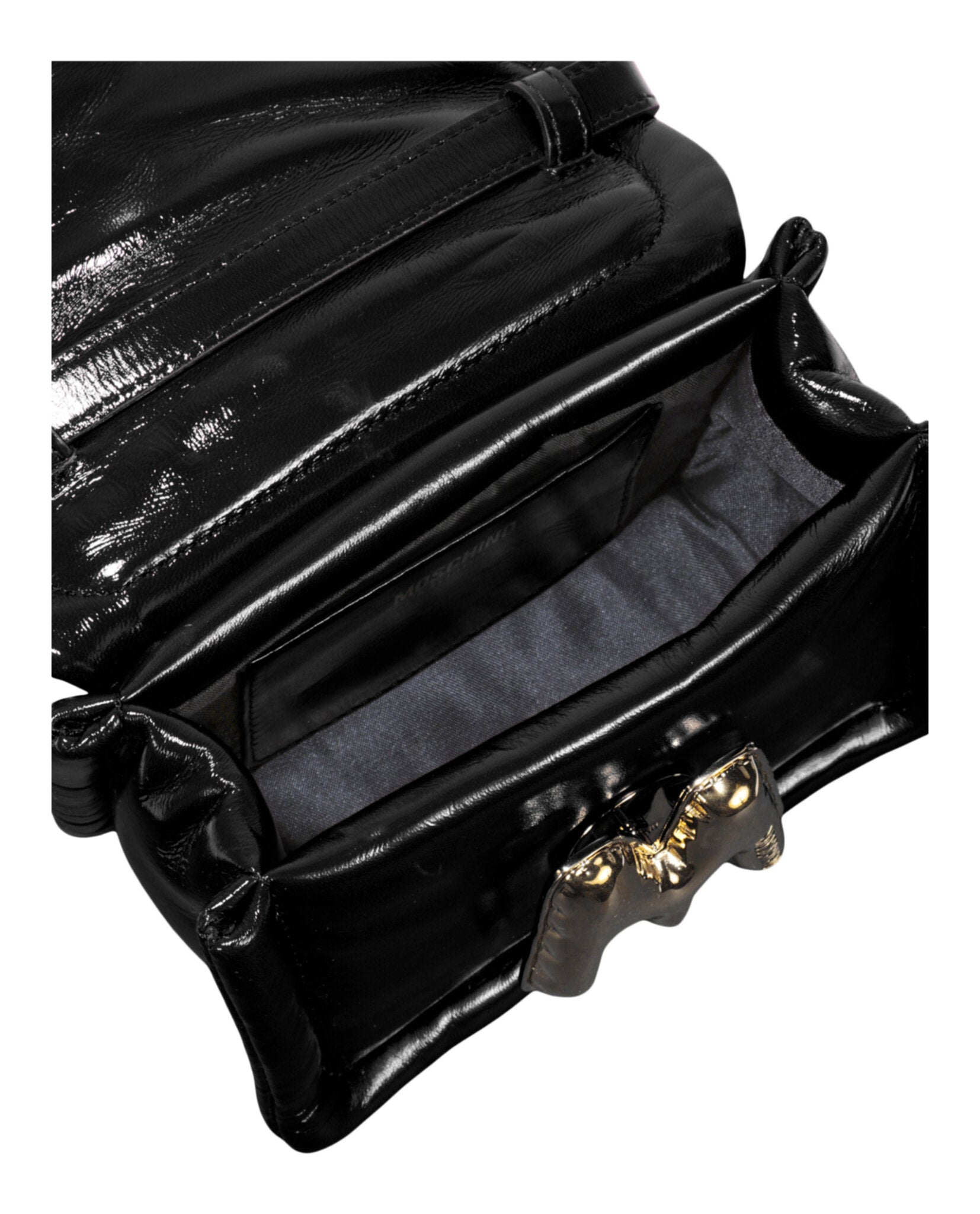 title:M Balloon Shoulder Bag;color:Black