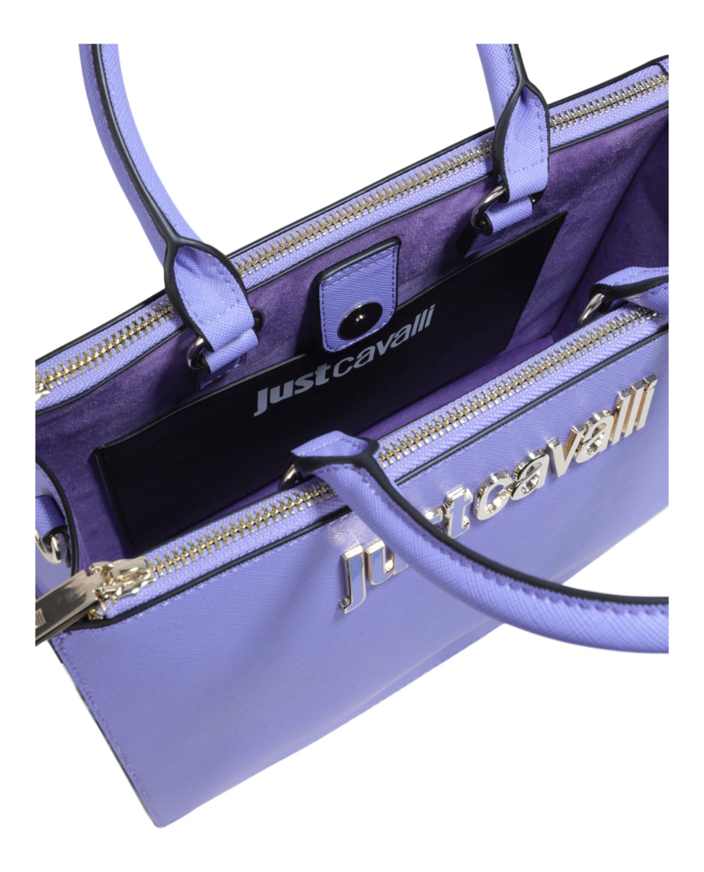 title:Logo Shoulder Bag;color:Violet