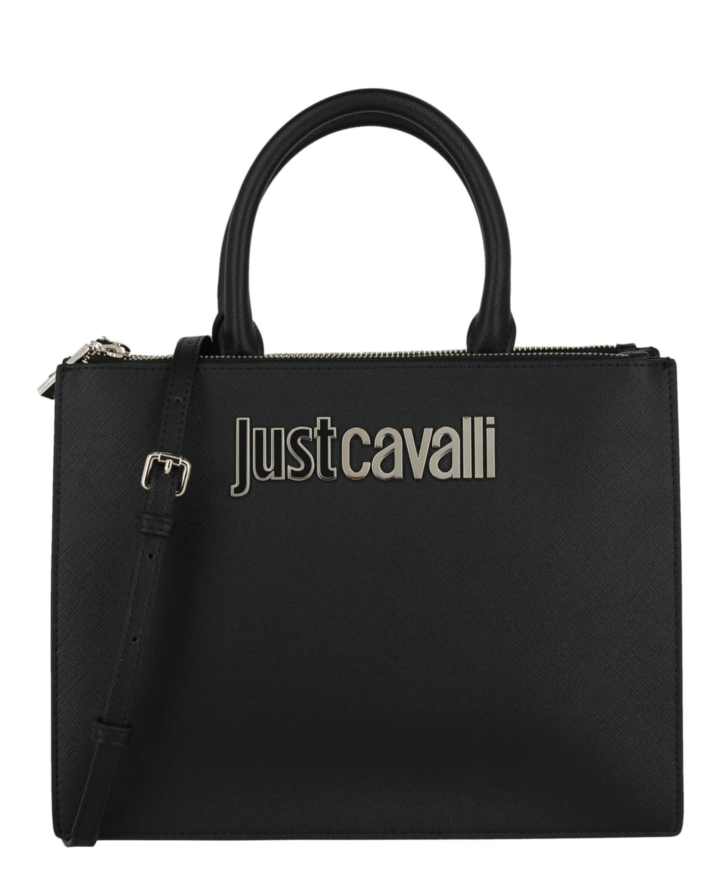 title:Logo Shoulder Bag;color:Black