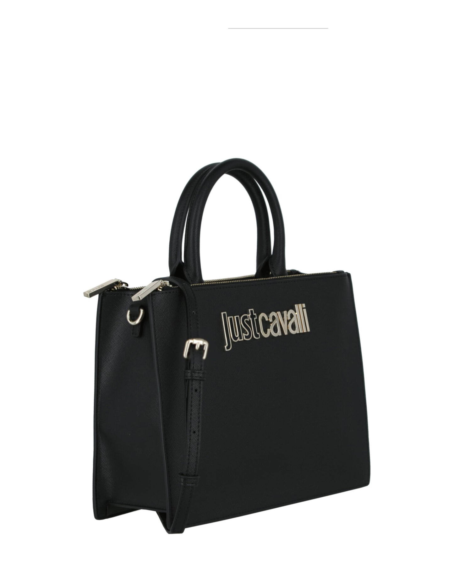 title:Logo Shoulder Bag;color:Black