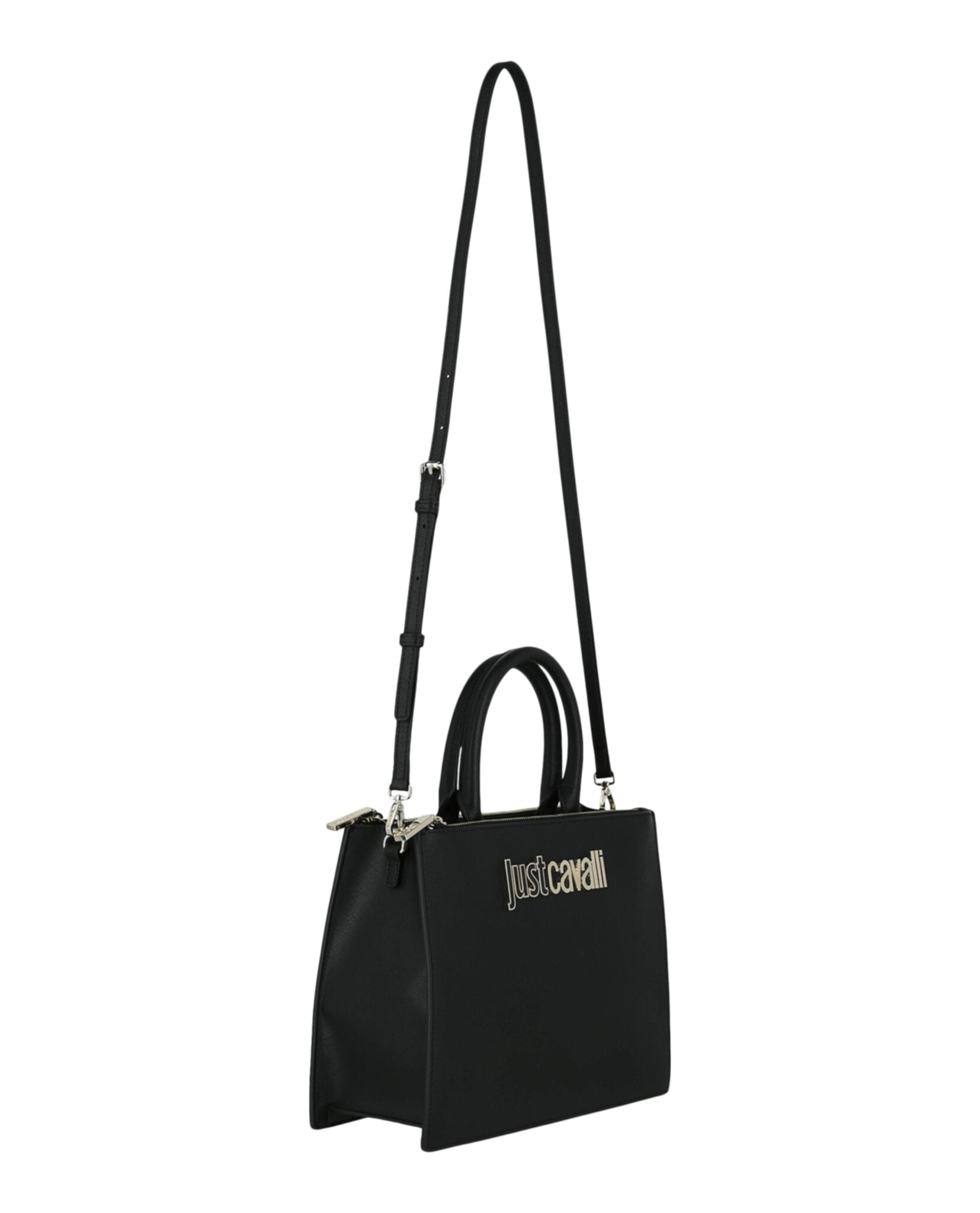 title:Logo Shoulder Bag;color:Black