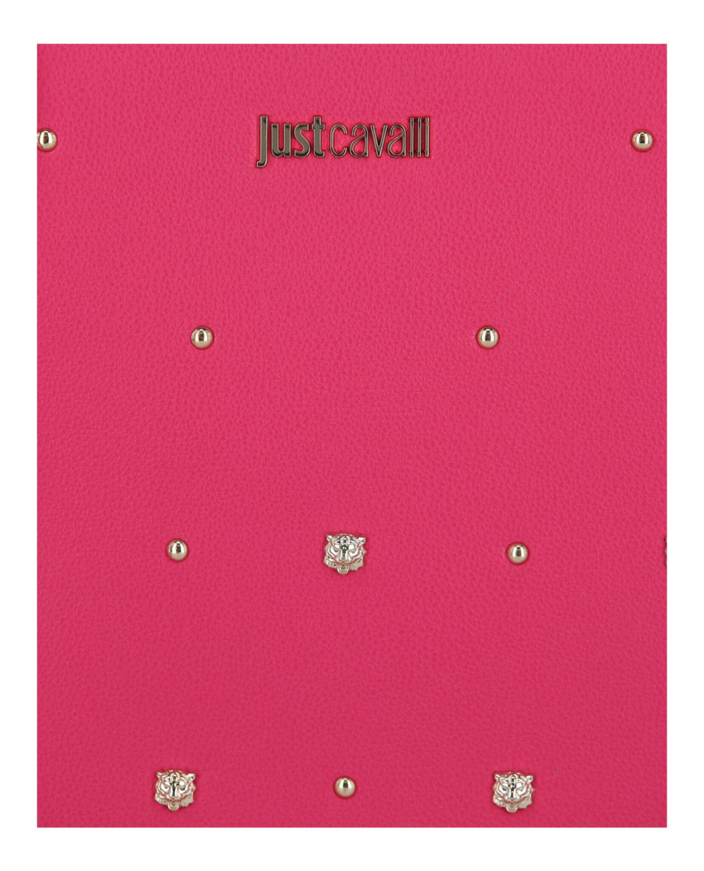 title:Just Cavalli Studded Crossbody Bag;color:Fuchsia Purple