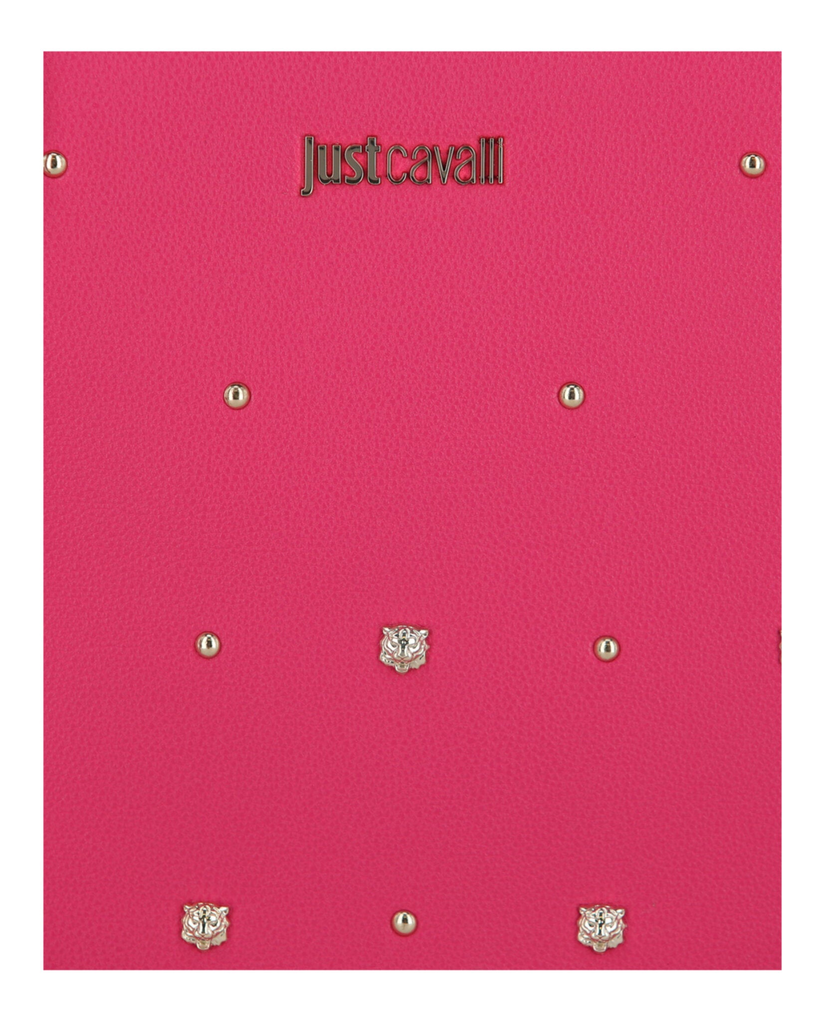 title:Just Cavalli Studded Crossbody Bag;color:Fuchsia Purple