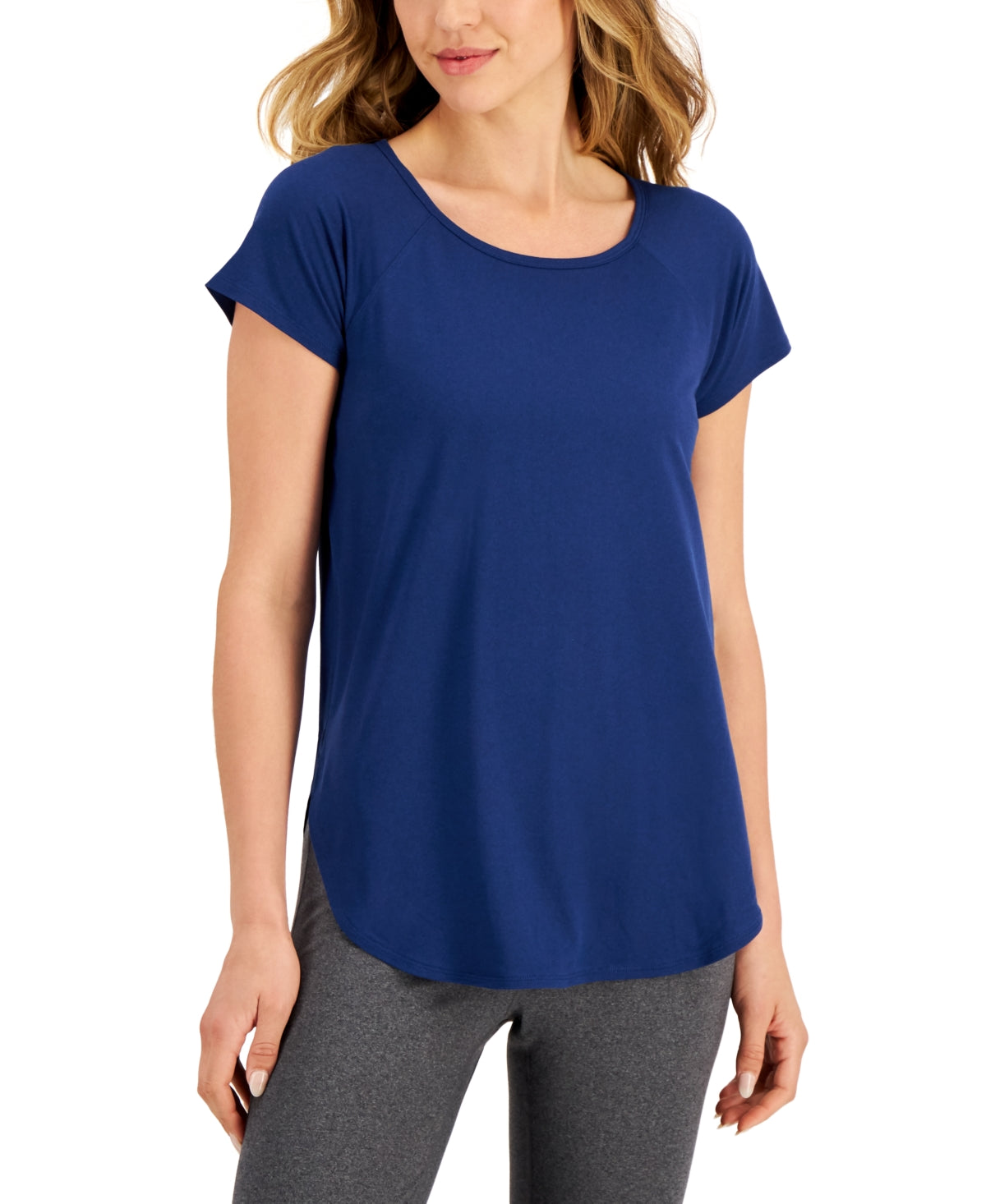 ID Ideology Women's Essentials Sweat Set T-Shirt Blue