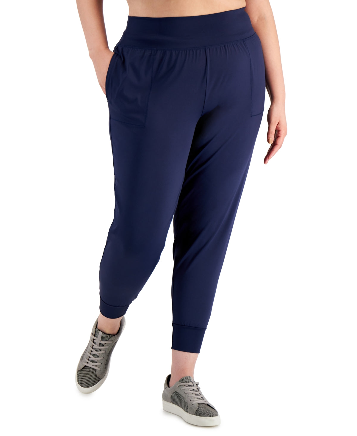 ID Ideology Women's Jogger Pants Blue Size 1X