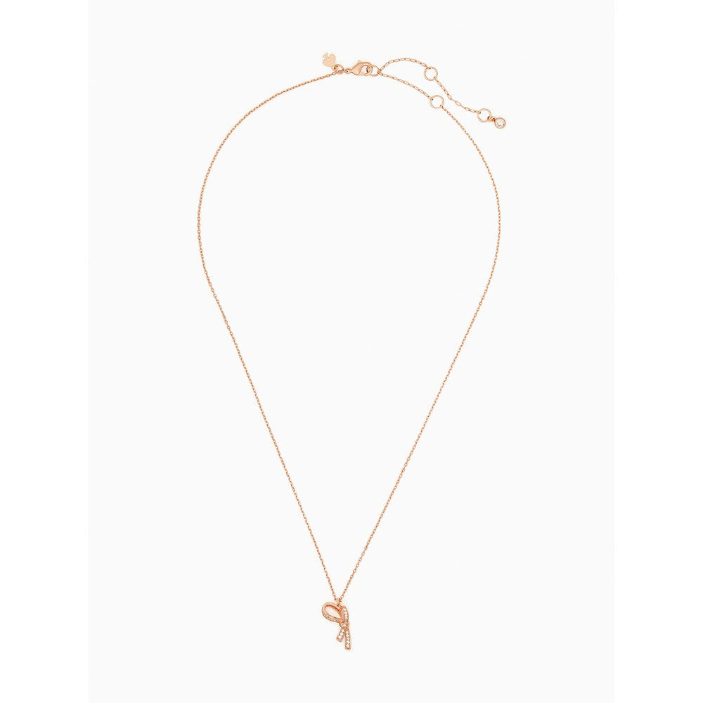 Kate Spade All Tied Up Pave Mini Pendant