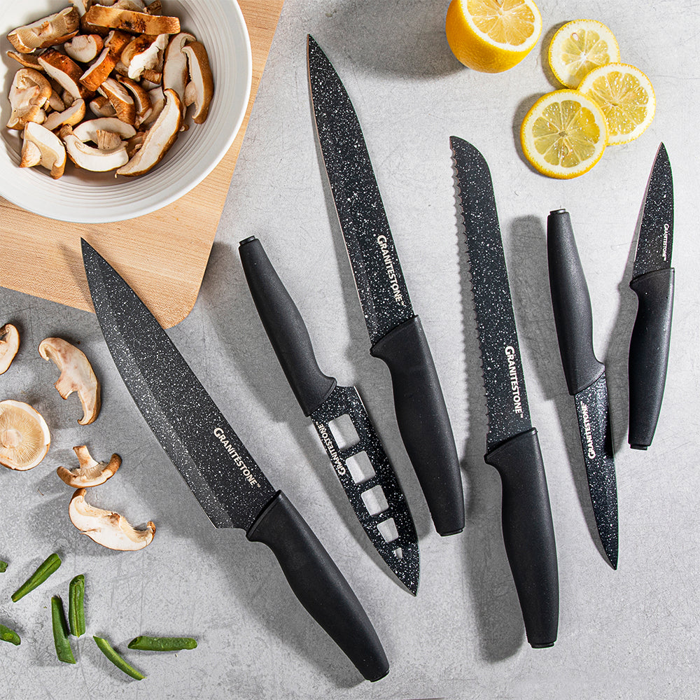 Granitestone NutriBlade 6 Piece Knife Set