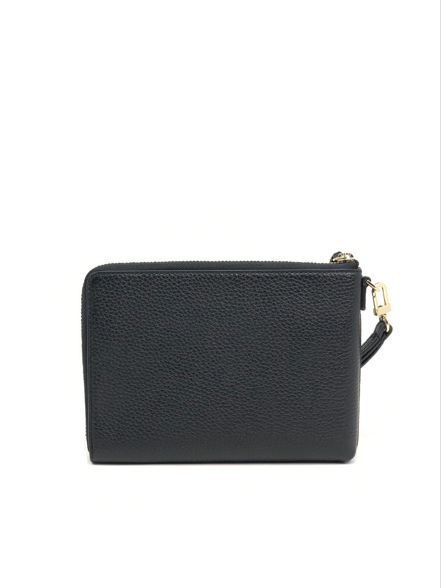 Tory Burch Black Thea Large Zip Pouch