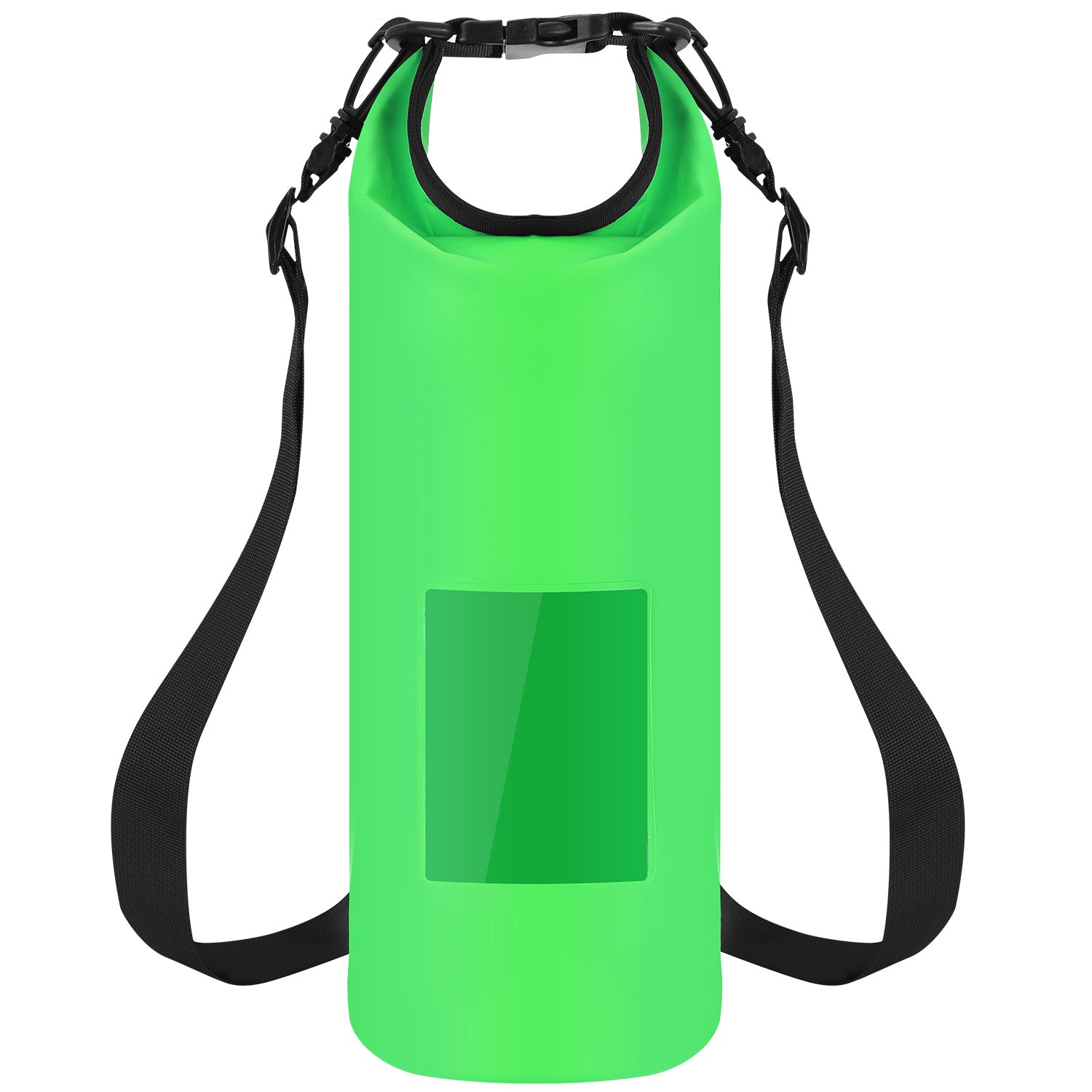 title:Floating Waterproof Dry Bag Floating Dry Sacks with Observable Window 10L Roll Top Lightweight Dry Storage Bag for Kayaking Rafting Boating Swimming C;color:Green